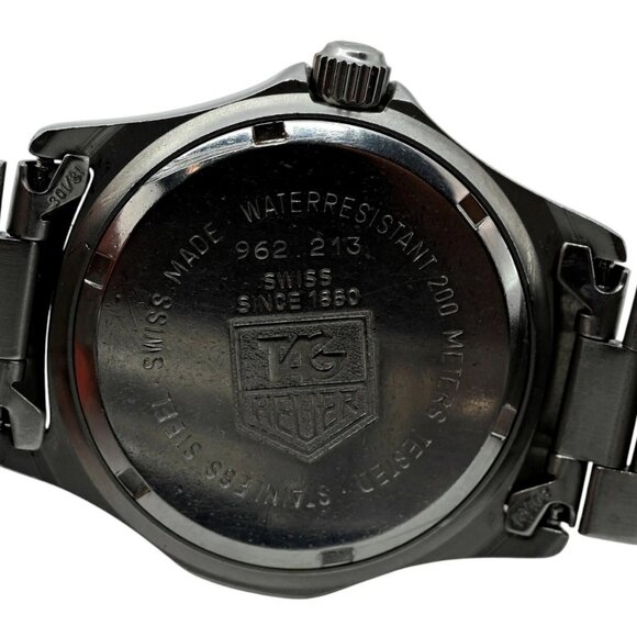 Tag Heuer 34mm Midsize Professional 2000 Series Grey Dial Watch - Picture 5 of 8